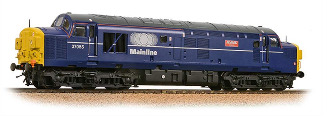 Bachmann OO 32-775TL Mainline Freight 37055 RAIL CELEBRITY class 37/0 Mainline Blue Livery