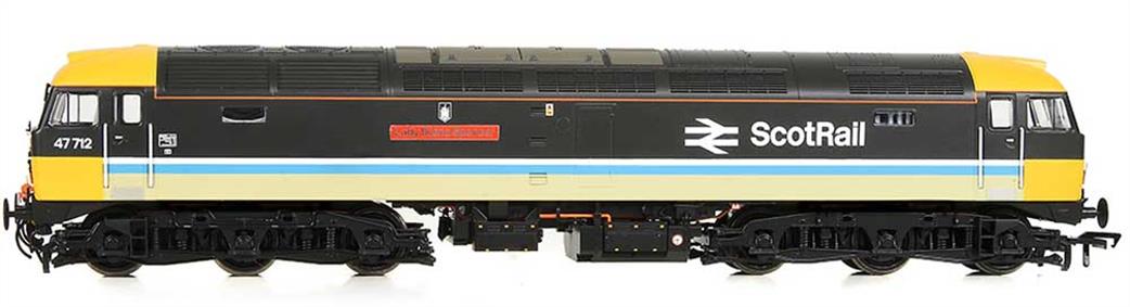 Bachmann 35-412SF BR 47712 Lady Diana Spencer Class 47/7 Pull-Push Locomotive ScotRail livery DCC Sound OO