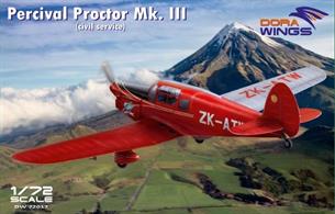 Dora Wings 72017 Percival Proctor MK3 Aircraft Kit