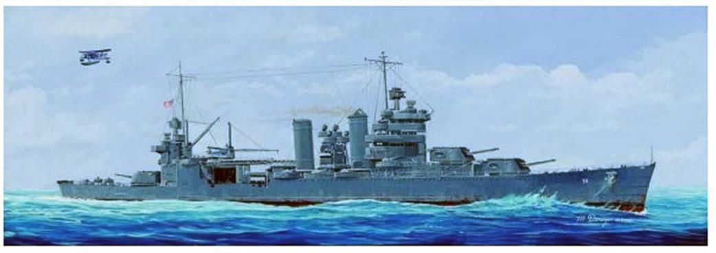 Trumpeter 1/350 05309 USS San Francisco Kit US Cruiser WW2