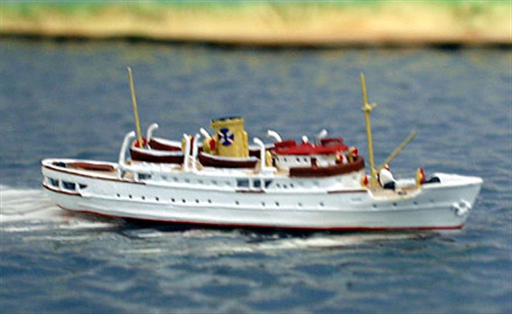 Risawoleska 1/1250 Ri195c Kronprinsessan Ingrid, the Swedish coastal passenger ship post-war, 1946