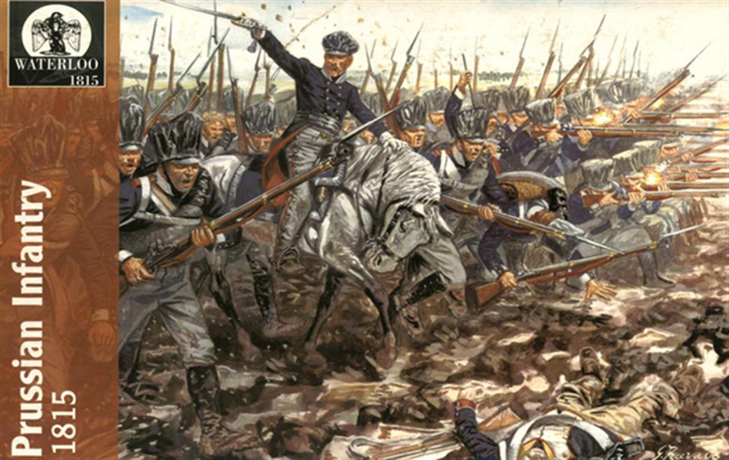 Waterloo 1815 1/32 AP 030 Prussian Infantry Waterloo 1815