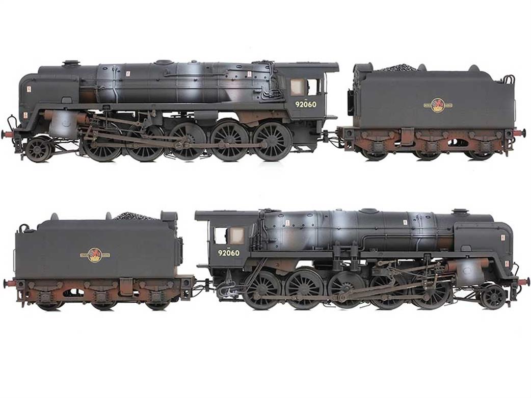 Bachmann 32-862SF BR 92060 Tyne Dock Class 9F 2-10-0 BR1B Tender Black Late Crest Weathered DCC Sound OO