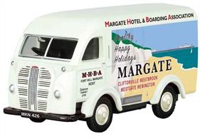 Hornby Centenary CollectionModel of an Austin K8 van in the promotional livery of the Margate Hotel &amp; Boarding Association, promoting seaside holidays in Margate and surrounding towns.