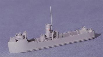 One of the larger ships designed to land directly on the beaches with mechanised armour.