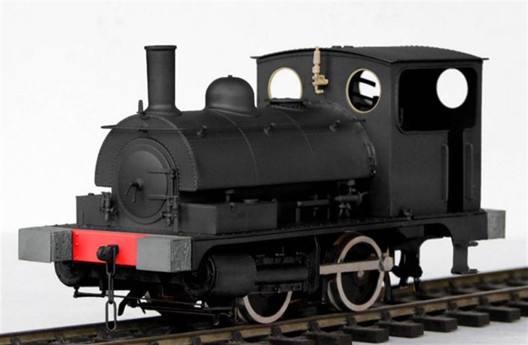 Tower O TBL23 L&Y Pug 0-4-0 Saddle Tank Plain Black Finish