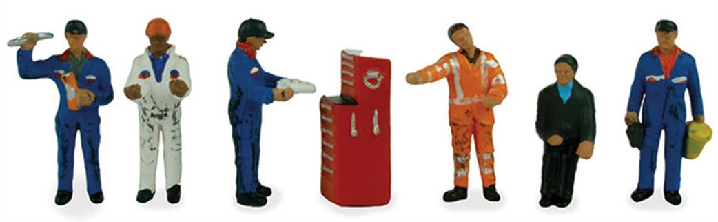 Bachmann 36-051 Traction Maintenance Staff Pack of 6 Figures OO