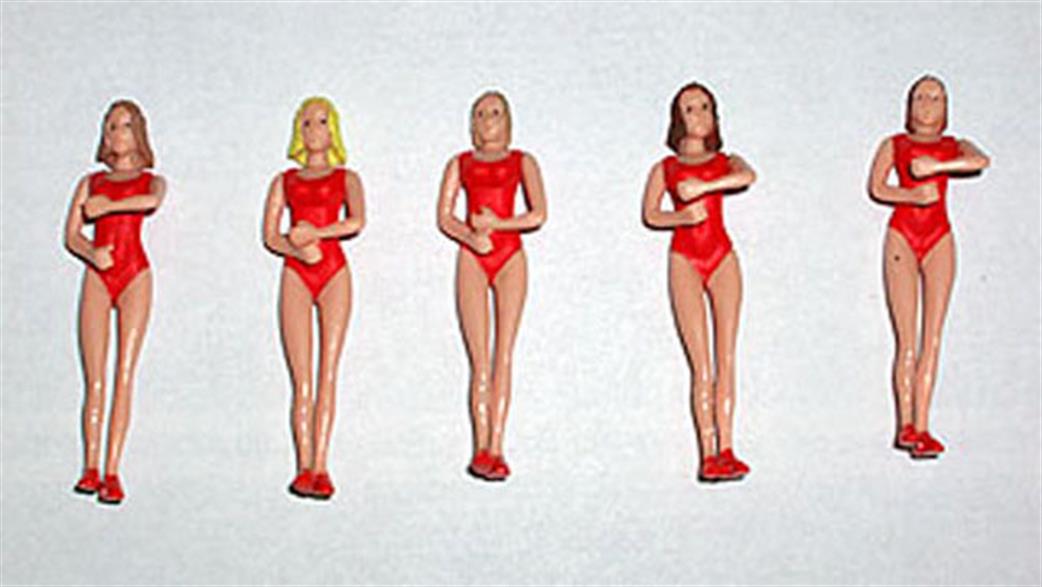 Carrera 1/32 21113 Set of Gridgirl Figures x5