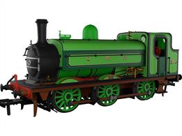 DCC sound fitted model of Great Northern Railway class J13 (later LNER class J52) 0-6-0ST saddle tank shunting engine 1210 finished in GNR lined green liveryThis Rapido Trains model has been carefully designed from works drawings and historical images to allow a wide range of options to be produced covering the long lives of thee distinctive engines. The chassis features a smooth-running mechanism, factory-installed speaker and a warming firebox glow.