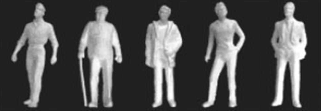 JTT Scenery Products 97117 Male Figures (10 Pack) 1/100