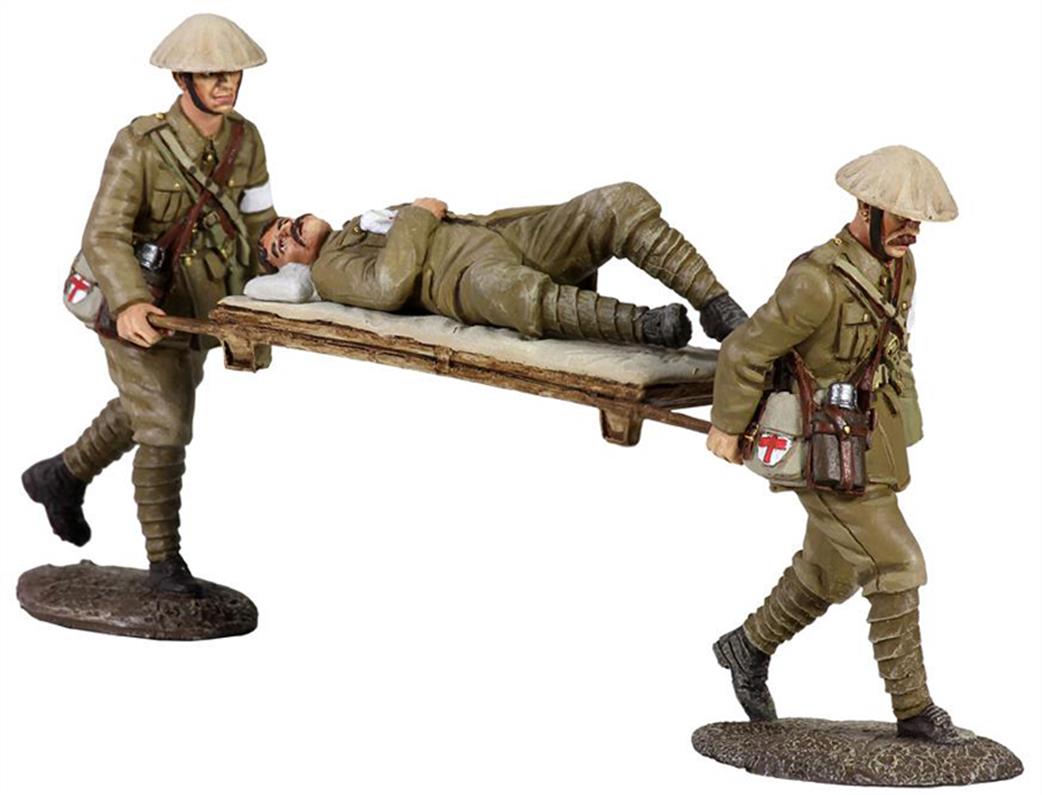 WBritain 1/30 23033 1916 British Regimental Aid Post Set No.2 Stretcher Bearer Set
