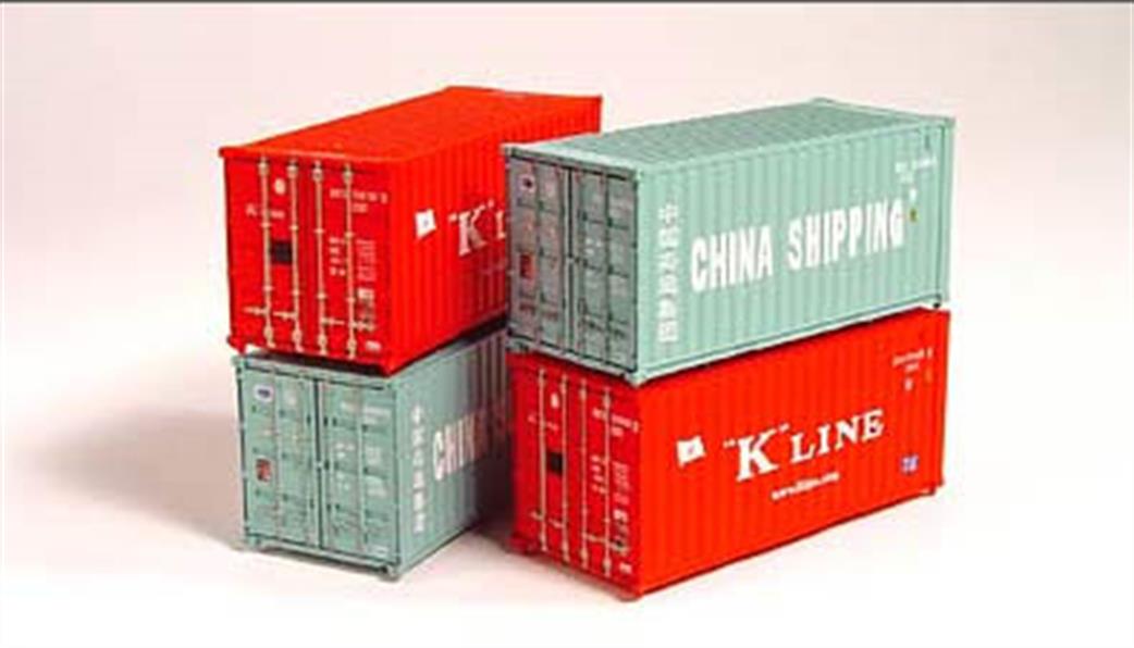 Graham Farish N 379-350A 20ft Containers China Shipping/K Line