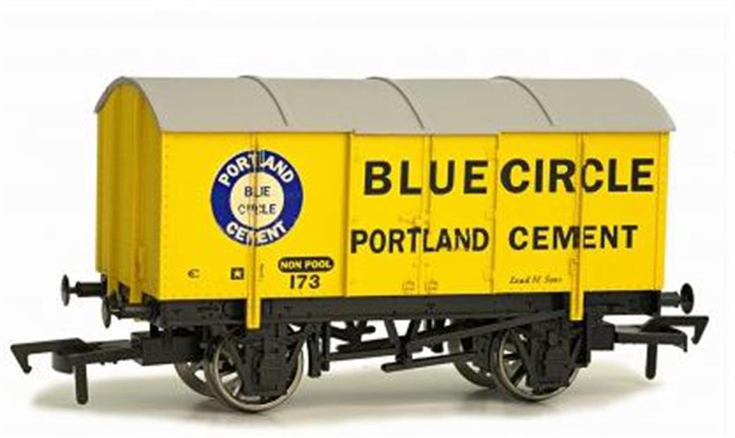 Dapol OO 4F-013-140 Blue Circle Portland Cement Steel Box Van 177