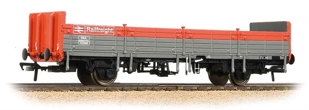 Bachmann OO 38-041C BR Railfreight OBA 31-tonne Open Wagon Railfreight Grey & Flame Red