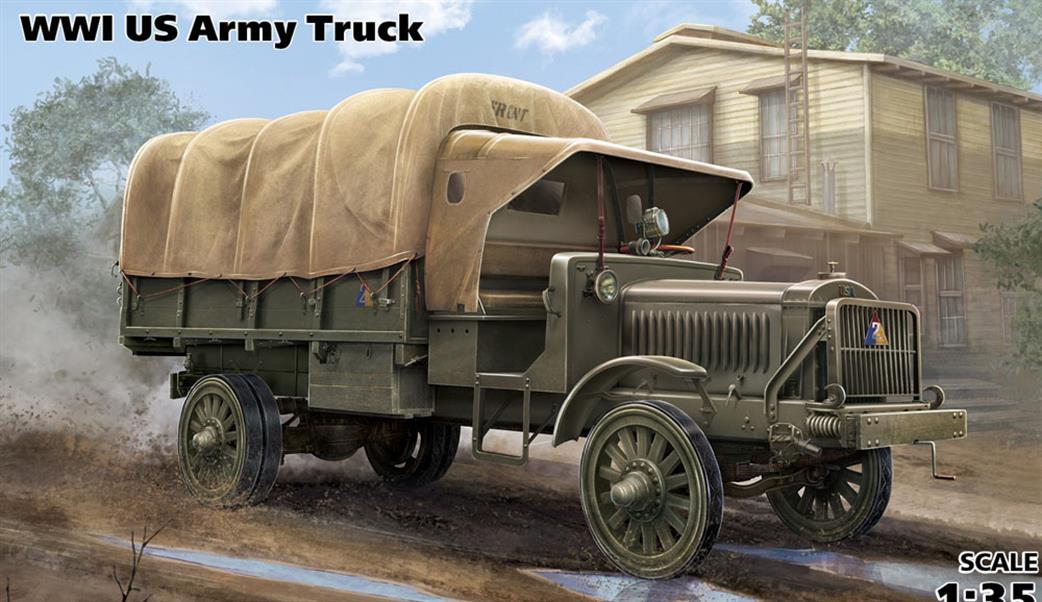 ICM 1/35 35650 Standard B Liberty WW1 Truck Kit