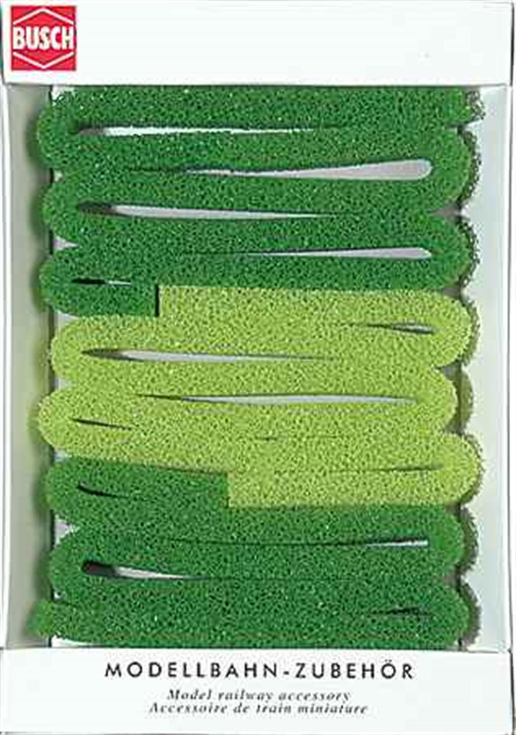 Busch OO/HO 7151 Hedge Row 3 x 0.5 Metres