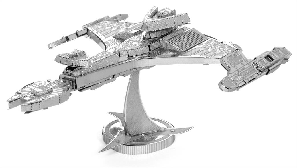 Metal Earth MMS283 Star Trek Klingon Vor'Cha Class cruiser 3D Metal Kit