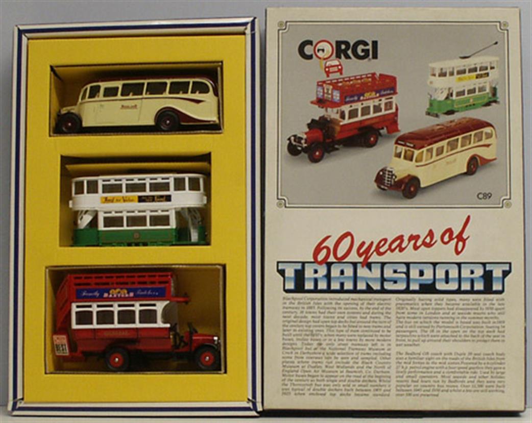 Corgi C89 60 Years of Transport Set