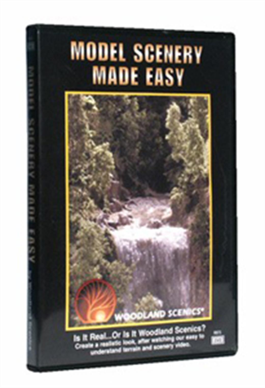 Woodland Scenics  R973 Model Scenery Made Easy DVD