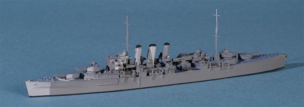 Navis Neptun T1132 HMS Norfolk, the Heavy Cruiser in 1941 Camouflage 1/1250