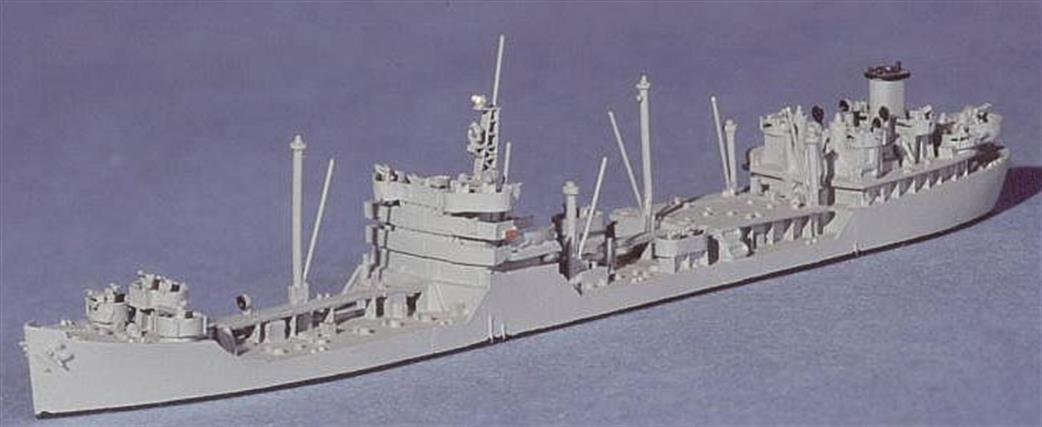 Navis Neptun T1393 USS Pecos, a camouflaged naval oiler, 1943 1/1250
