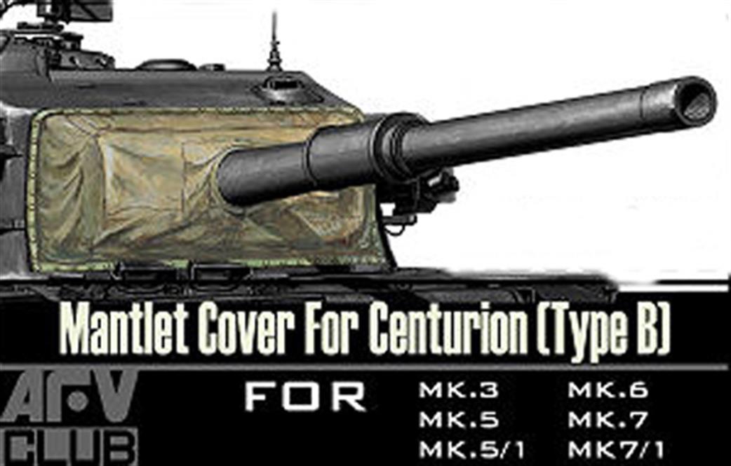 AFV Club 1/35 35009 Centurion Tank Mantlet Cover Type B