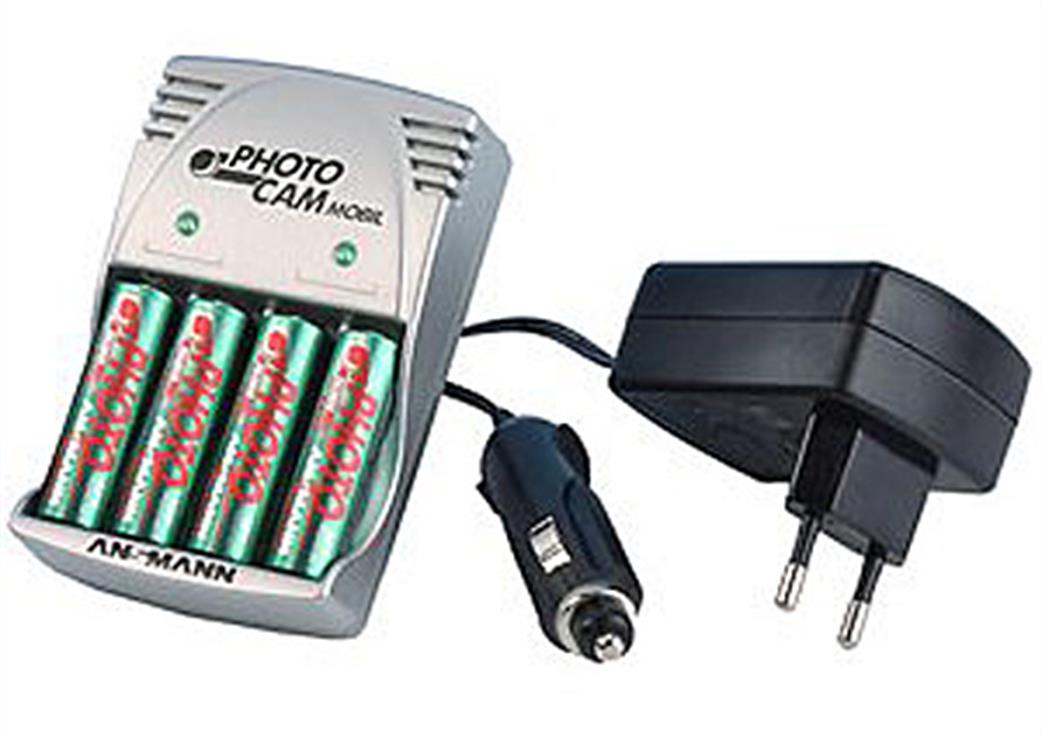 Ansmann 5007023 Photocam Mobil 4 AA Battery Charger