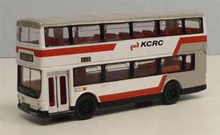 Corgi 1/64 Kowloon Canton Railway Corporation Metrobus Double Decker 91710Part of the Kowloon Canton Railway Corporation.A fleet of&nbsp;39 MCW Metrobus MkII&nbsp;buses were purchased by KCRC between 1989/90.