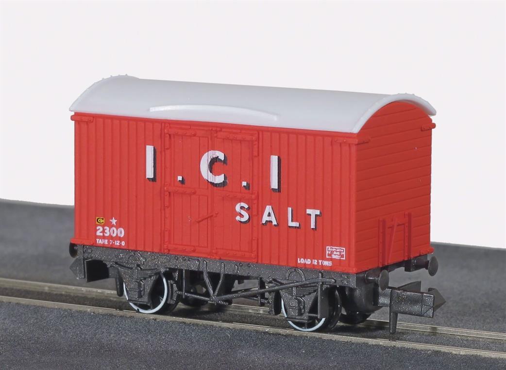 Peco N NR-P134 ICI Salt Covered Box Van