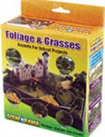 Foliage &amp; Grasses Use this kit to create short and tall grasses, weeds, bushes, shrubs, hedges, ivy, flowering plants and roads and paths. 