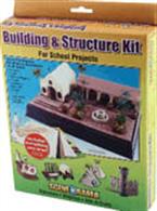 Building &amp; Structure Kit Use this kit to create buildings, structures, geometric shapes, pyramids, tepees, covered wagons, castles, missions, waterwheels, bridges and much more. Special textures can be added to your buildings! 