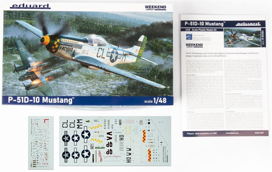 Eduard 1/48 84184 North American P-51D-10 Mustang Weekend Edition Kit