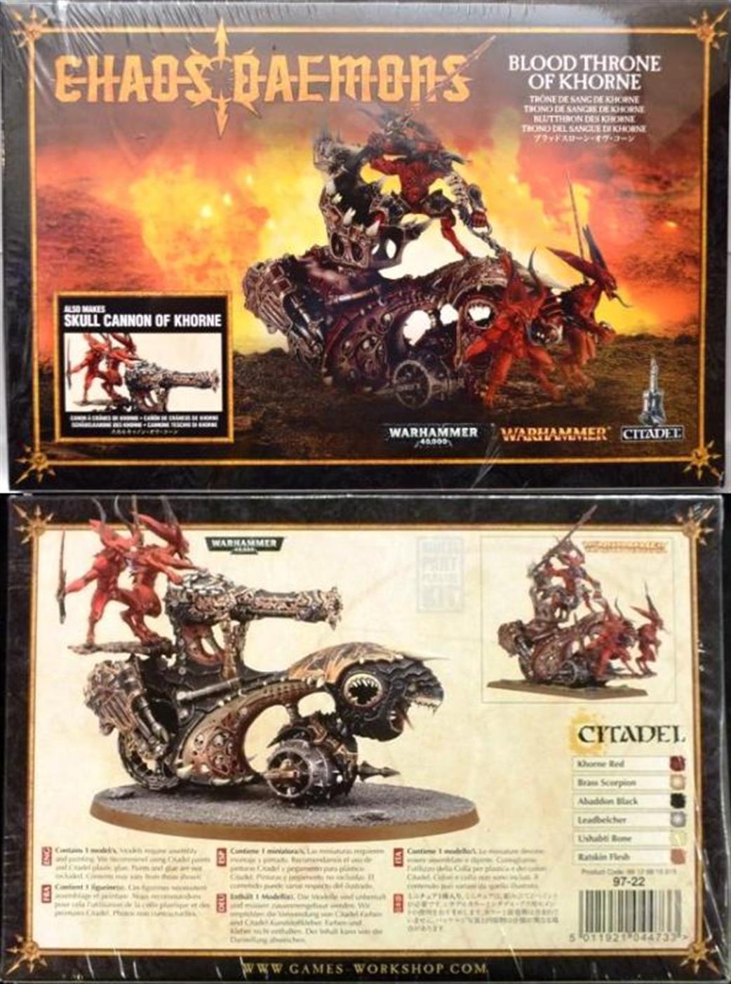 Games Workshop  97-22 Blood Throne of Khorne