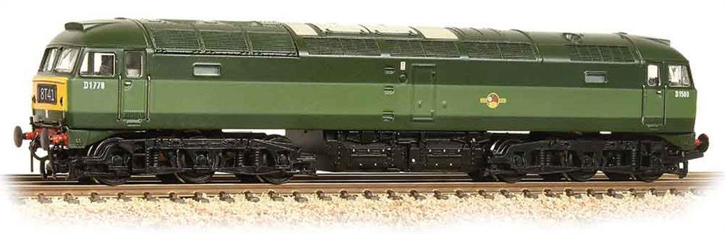 Graham Farish N 371-825C BR D1779 Class 47/0 Diesel Two-Tone Green Small Yellow Panels