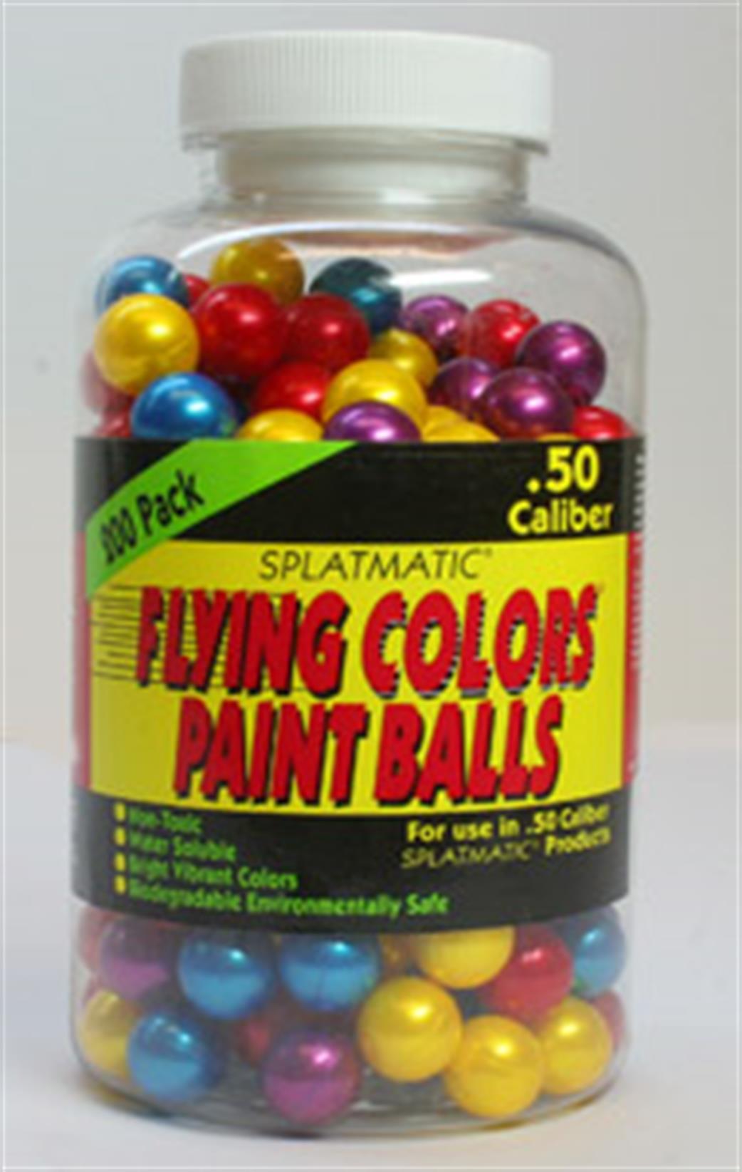Palco Mark. Inc  TU60023 Splatmatic .50 200 Flying Colors Paint balls