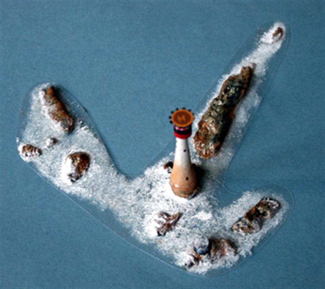 Coastlines 1/1250 CL-L03b Eddystone Lighthouse, with Helipad (21st Century)