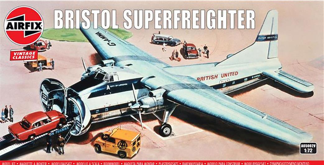 Airfix 1/72 A05002V Bristol Superfreighter Vintage Classic Kit