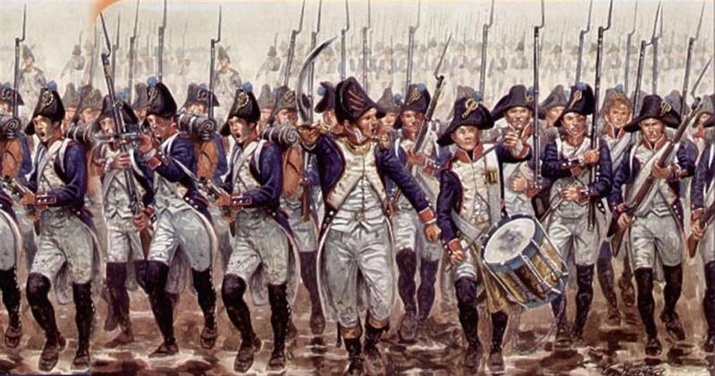 Italeri 1/32 6883 Napolonic Wars French Infantry Napoleonic Wars Figure Set