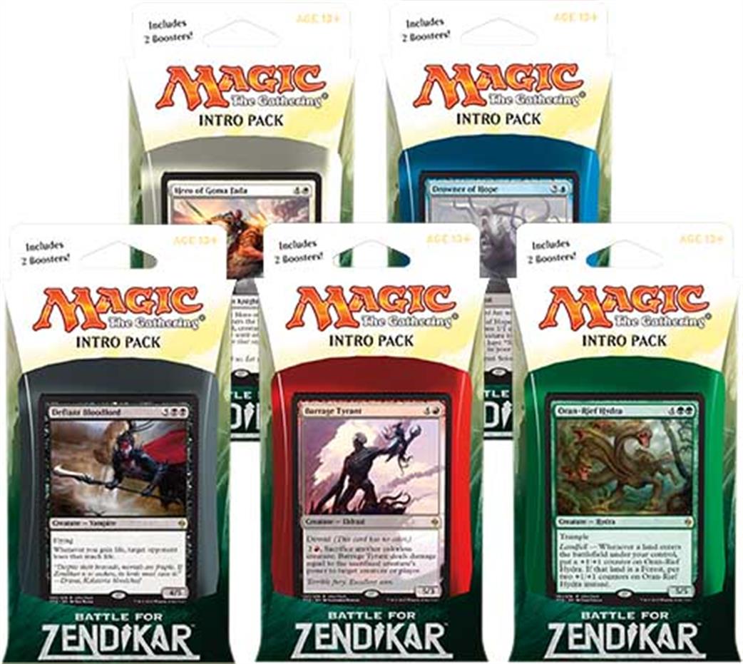 Wizards  B27160000 MTG Battle for Zendikar Intro Pack