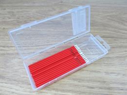 A45812 - 20 Piece Dispenser Box Medium Red Bendable Brush ApplicatorIdeal for precise application of glue, paint, solvents &amp; lubricants!