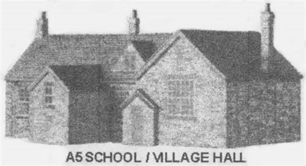 Bilteezi OO 4A5 Village School or Hall Printed Card Kit