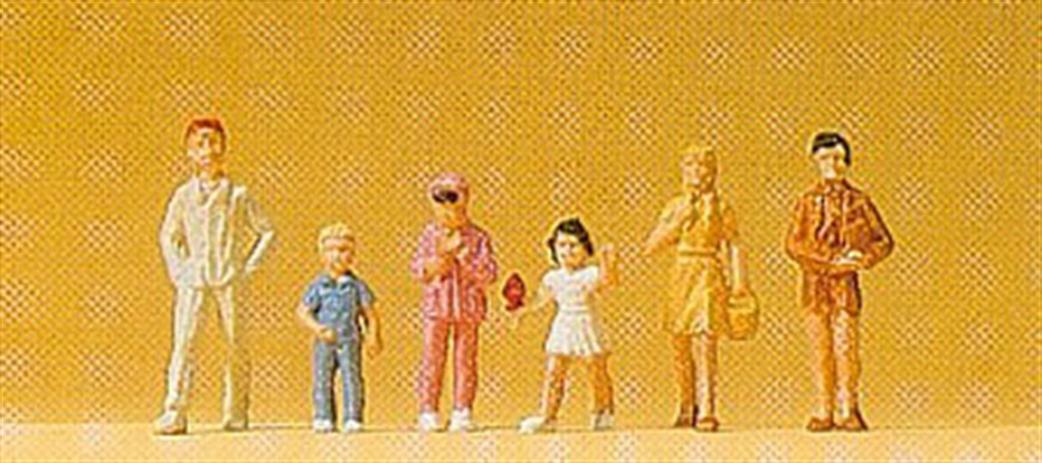 Preiser 1/87 14126 Passers By Pack of 6 Figures