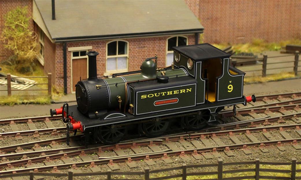 Dapol O Gauge 7S-010-010 S9 Fishbourne A1X Class Terrier Isle of Wight Extended Bunker Lined Green