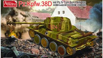 Panzer 1V 38D German WW2 Tank Plastic Kit