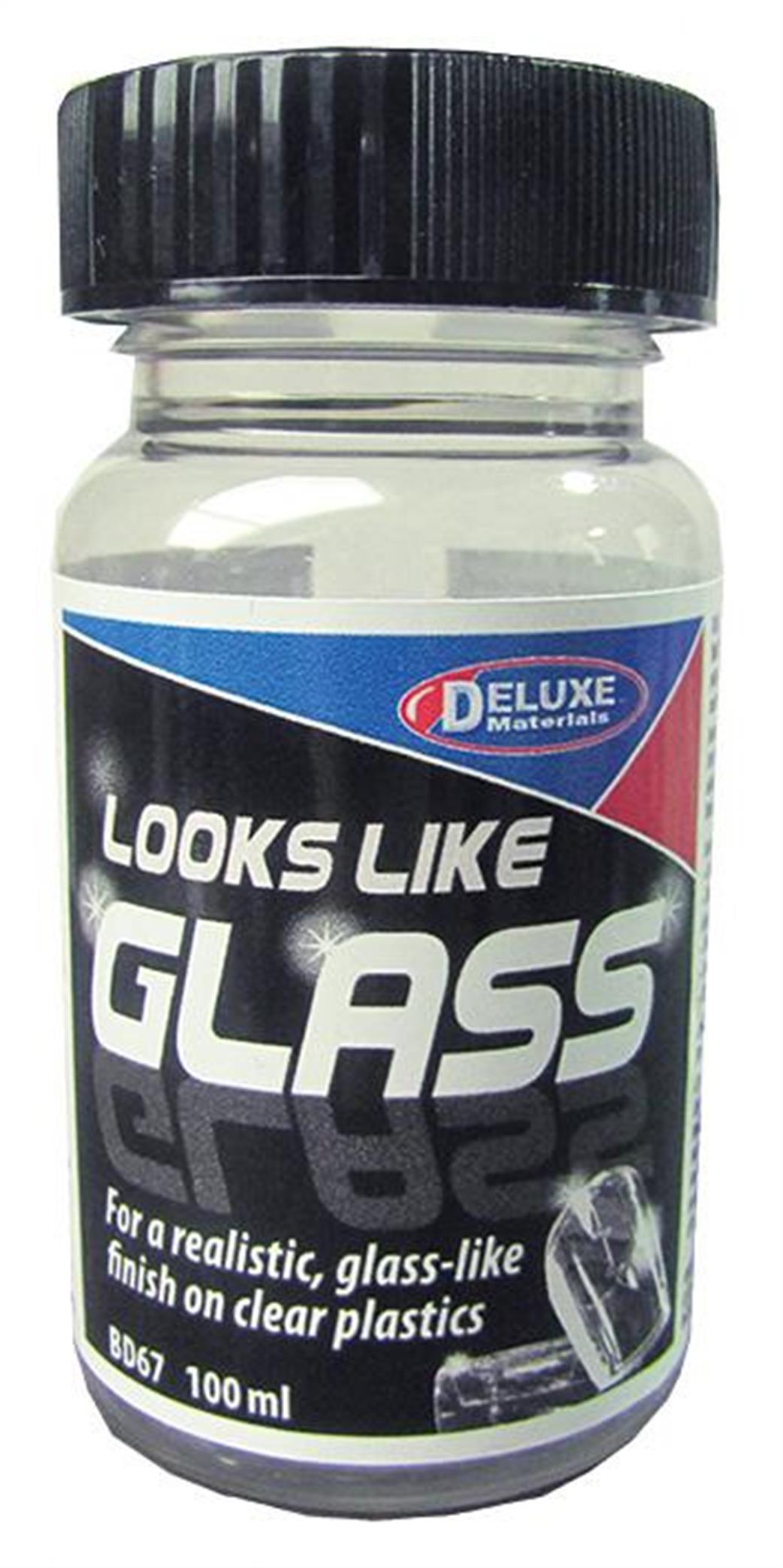 Deluxe Materials  BD67 Looks Like Glass Super Thin Varnish 100ml Bottle