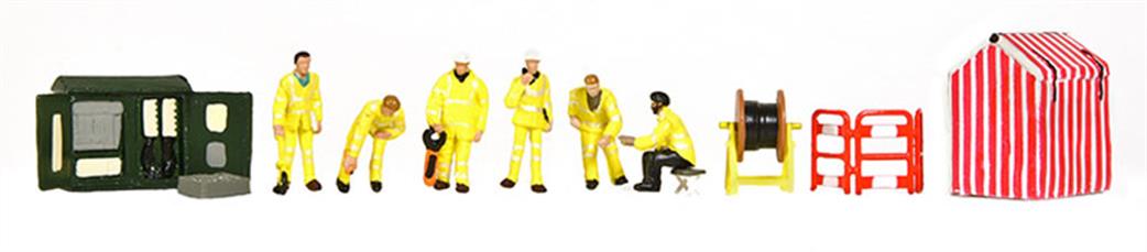 Bachmann OO 36-410 Roadside Technicians Pack of 6