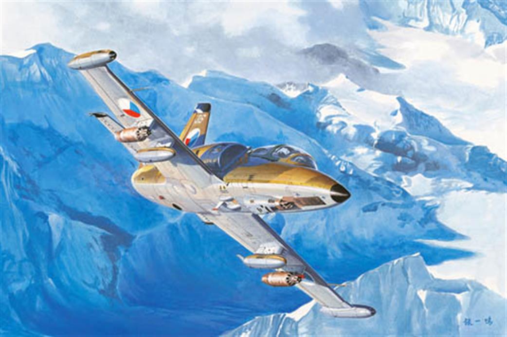 Trumpeter 1/48 05805 L-39ZA Albatros Jet Trainer Aircraft Kit