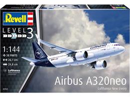 Revell 03942 1/144th Airbus A320neo Lufthansa New Livery Airliner Kit
