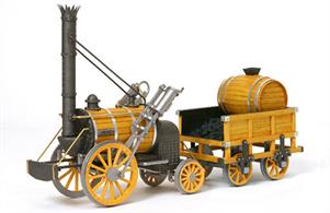 beautiful 1/24th scale representation of the most famous locomotive of them all. Build it from pre-cut wooden parts and accessories to create a model that will be the focus of attention wherever displayed. You can even add movement wikth the optional motorising set.