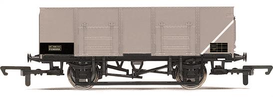These 2-ton capacity steel bodied coal wagons were promoted by the GWR in the 1930s. After nationalisation thee former privately-owned wagons were numbered in a series with a letter P as a prefix.